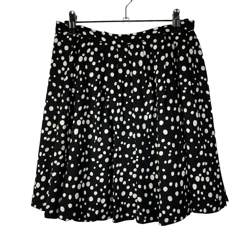 Forever 21 Black & White Polka Dot Circle Mini Skirt S